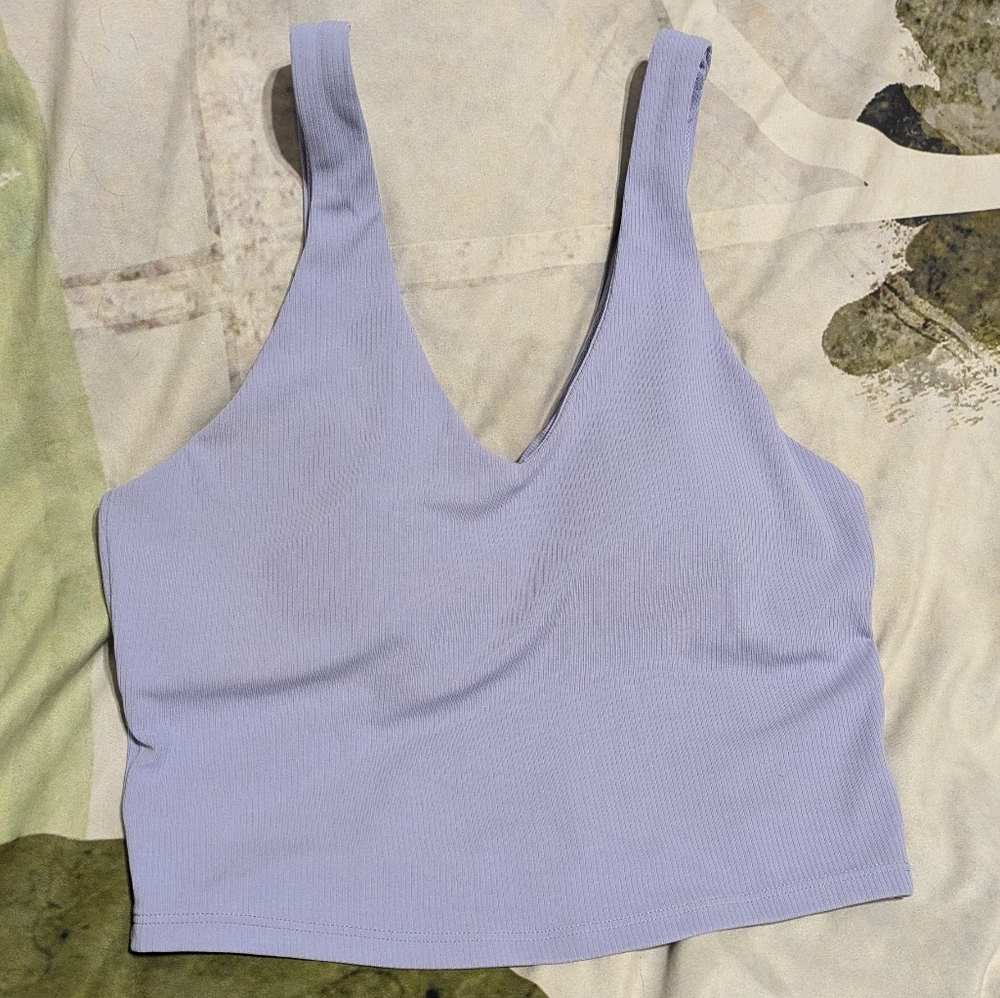 All in Motion Purple Bra Top